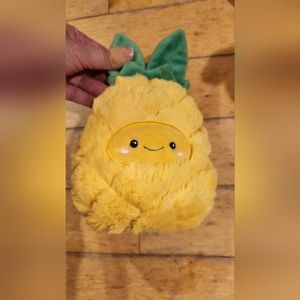 Squishables pineapple plush yellow